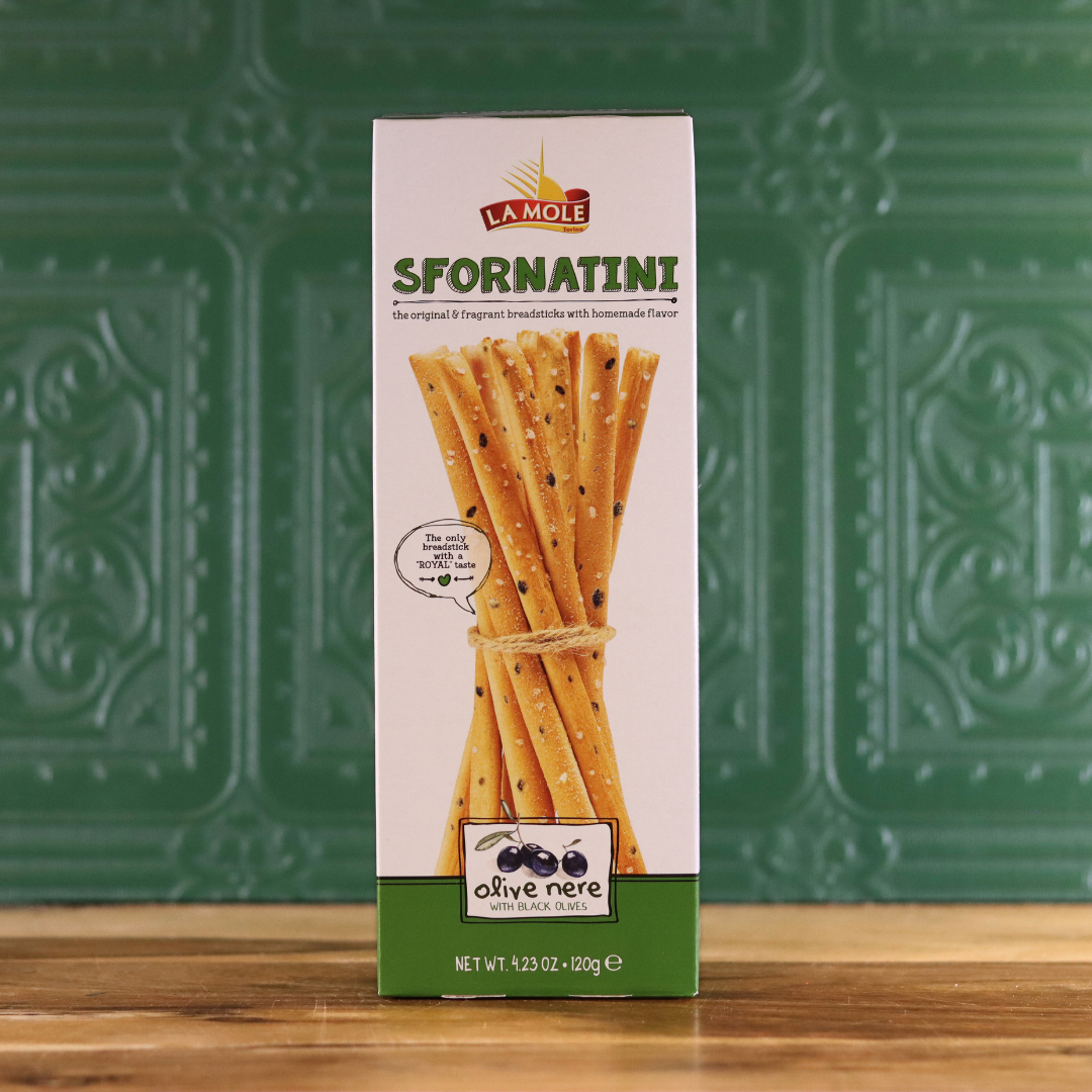 Sfornatini Breadsticks – Black Olive