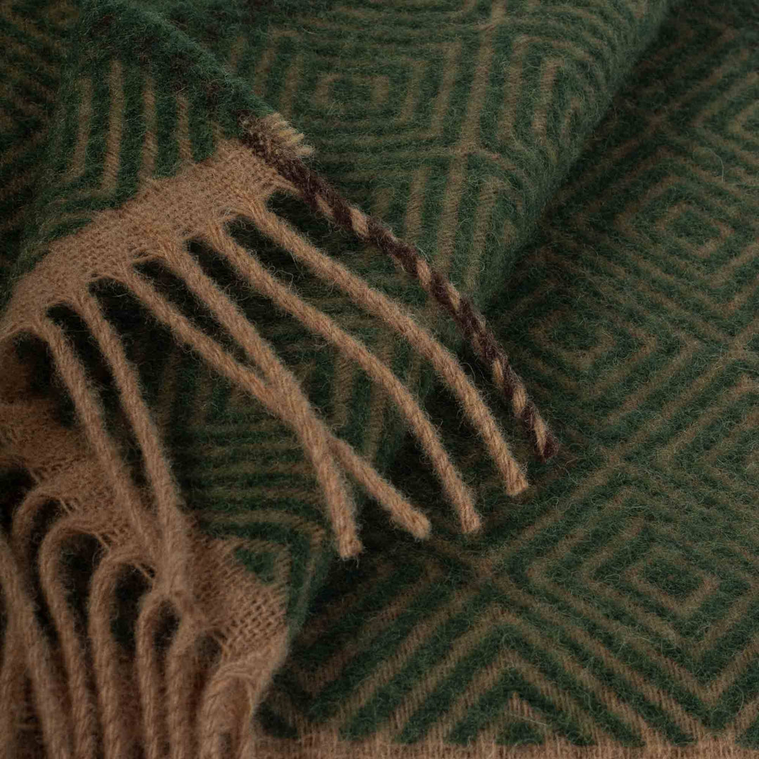 Wool Throw Blanket Denver