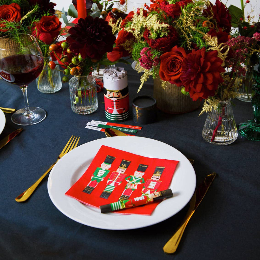 Nutcracker Christmas Napkins | 20 Pack | Table Gift |
