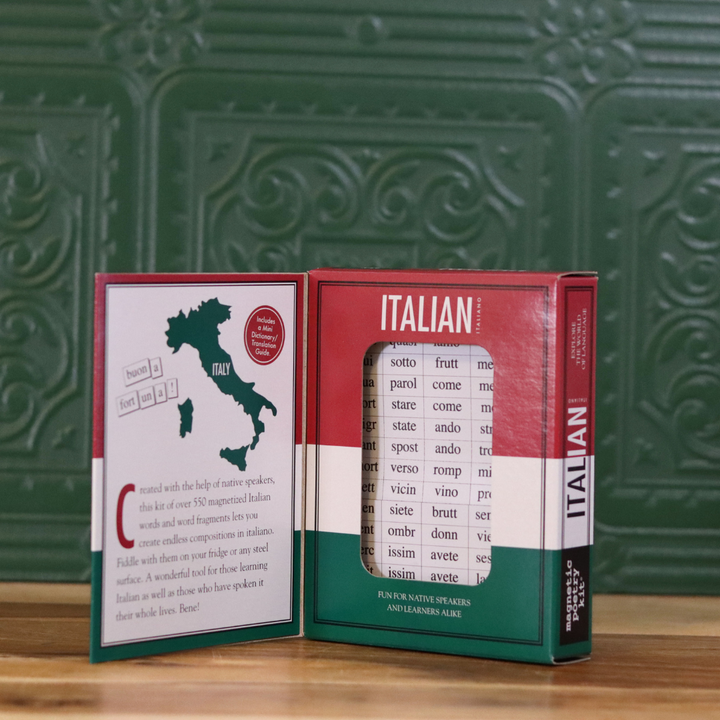 Italian Magnetic Poetry Kit