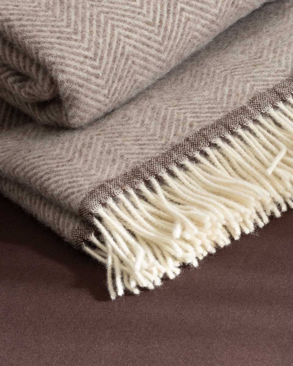 Wool Throw Blanket Denver