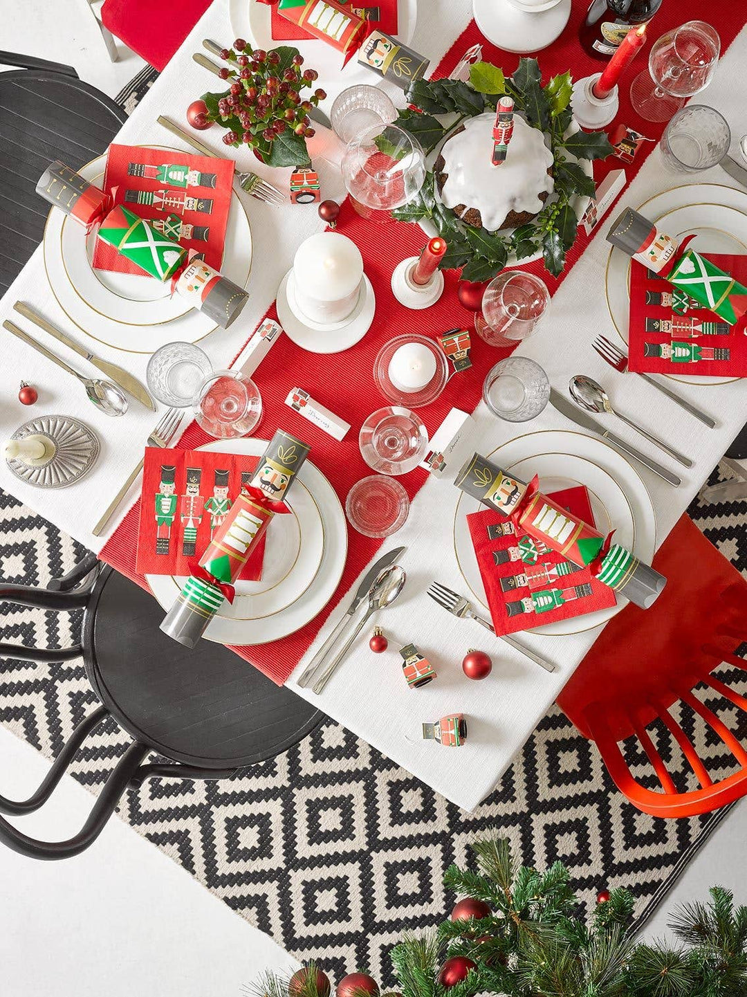 Nutcracker Christmas Napkins | 20 Pack | Table Gift |