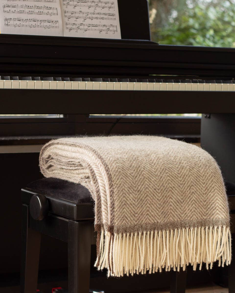 Wool Throw Blanket Denver