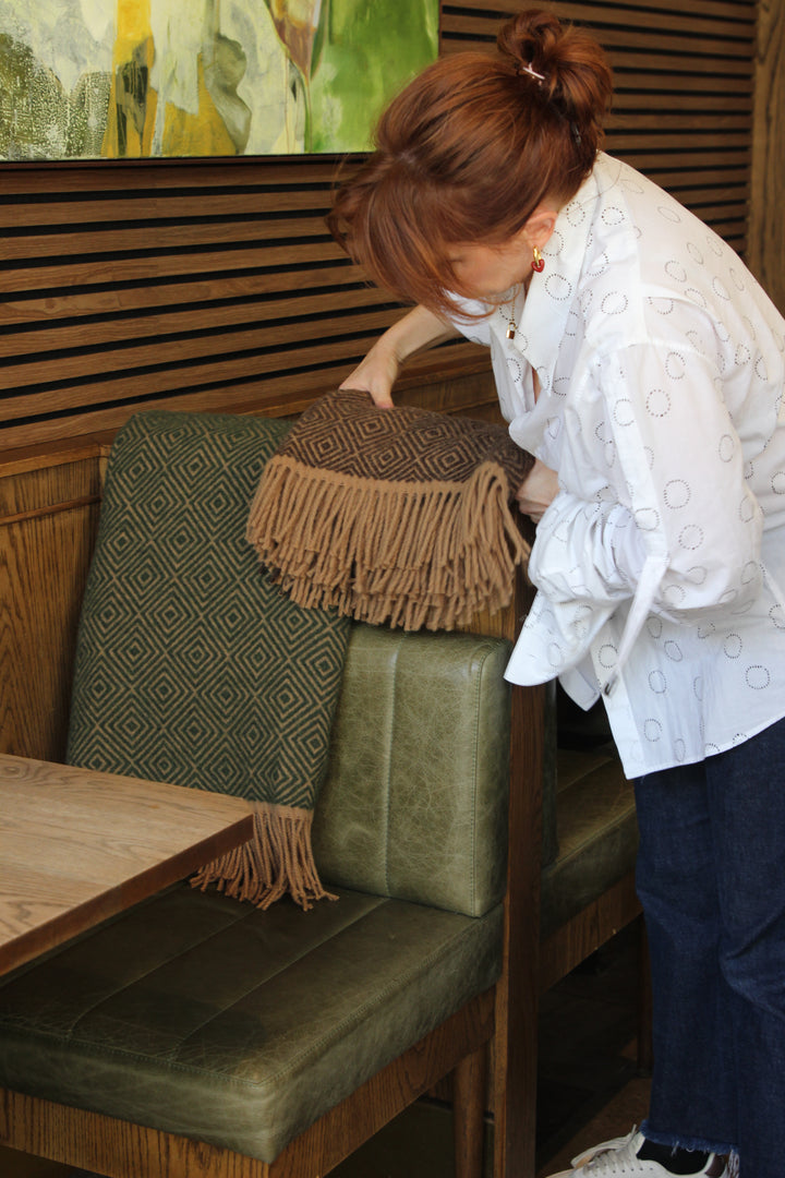 Wool Throw Blanket Denver