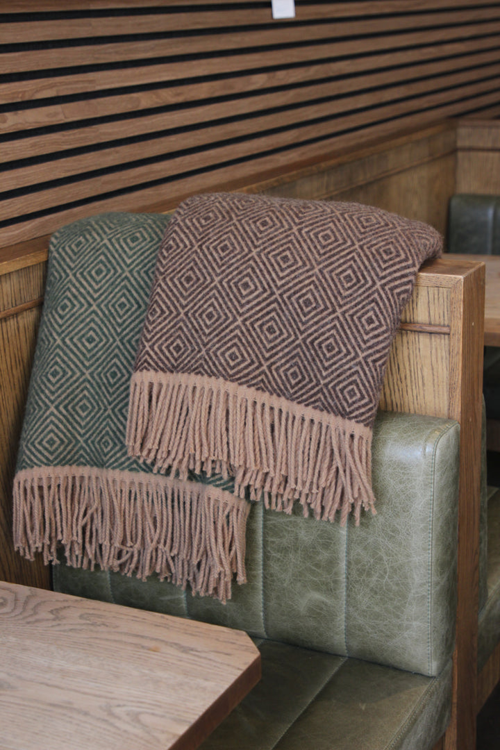 Wool Throw Blanket Denver