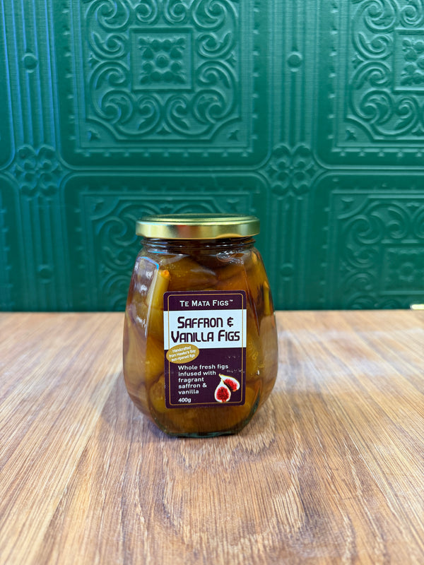 Saffron and Vanilla Figs