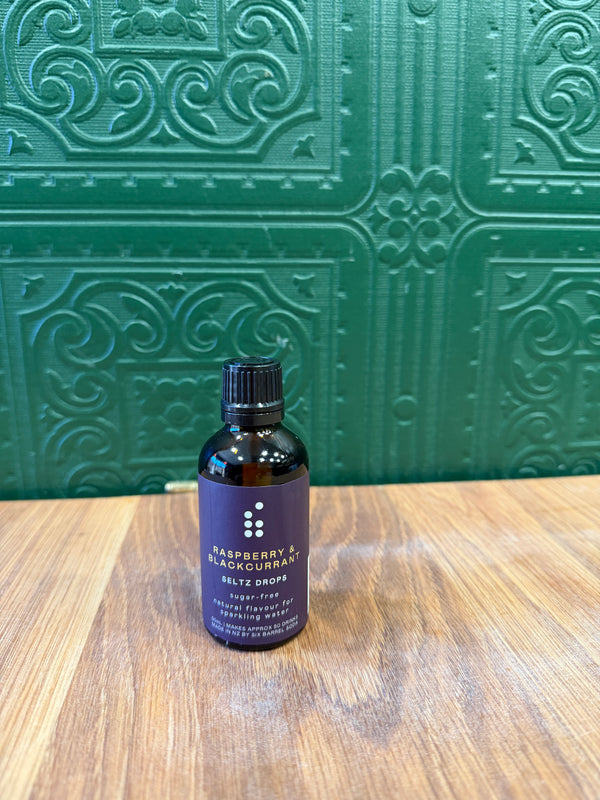 Six Barrel Soda Raspberry & Blackcurrant Seltz Drops