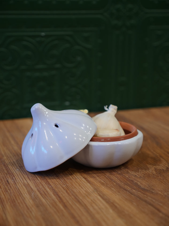 Ceramic Garlic Storage Pod