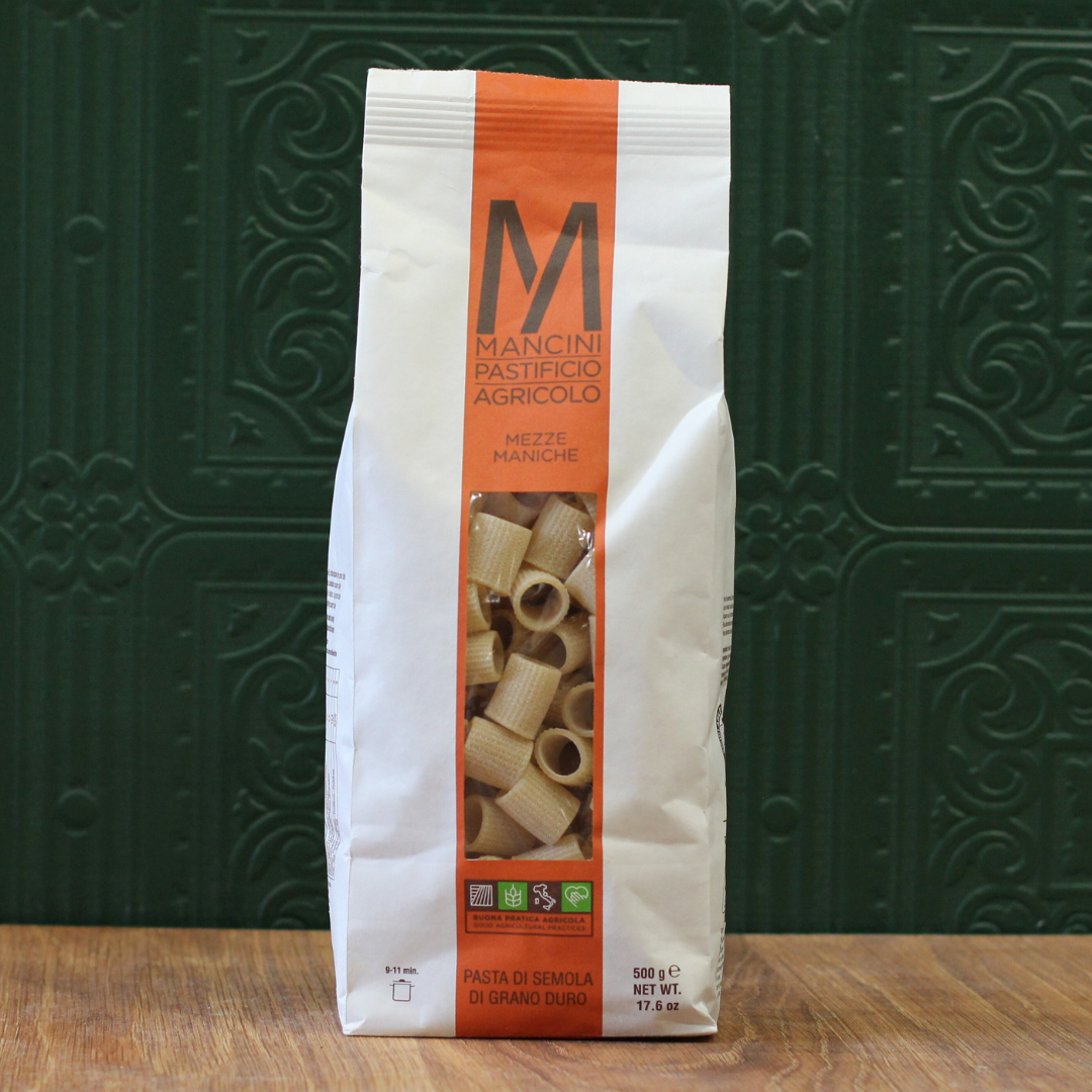 Mancini Pastificio Mezze Maniche Dried Pasta