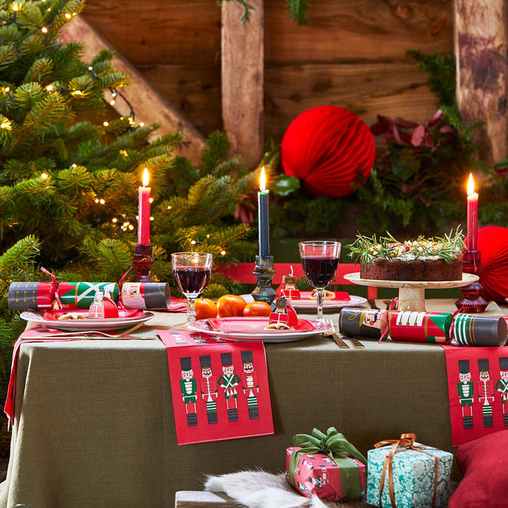 Nutcracker Christmas Napkins | 20 Pack | Table Gift |