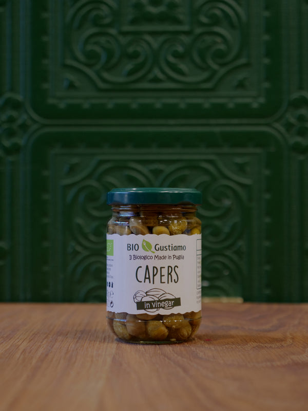 Organic Capers in Vinegar