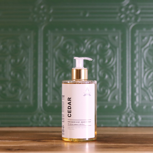 Masculine Cedar Fine Liquid Soap