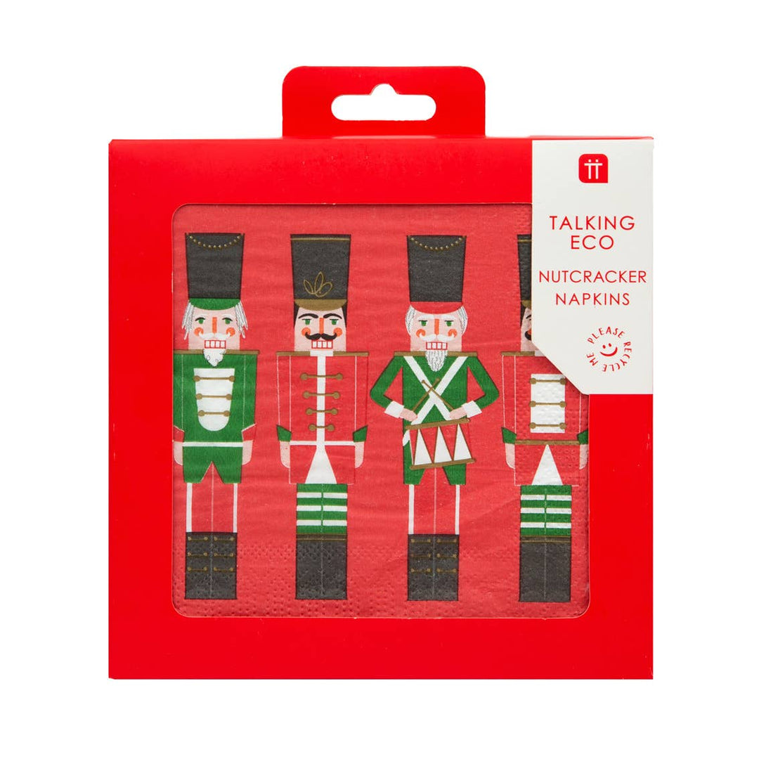 Nutcracker Christmas Napkins | 20 Pack | Table Gift |