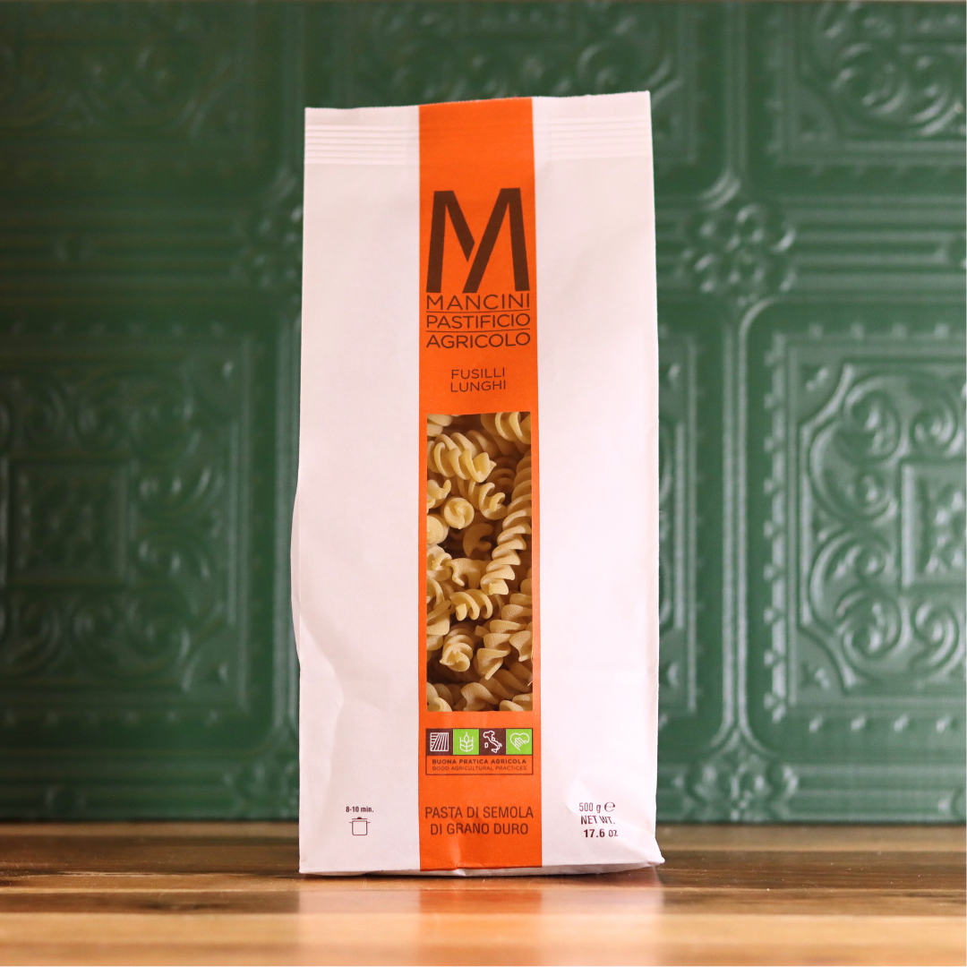 Mancini Pastificio Fusilli Lunghi Dried Pasta