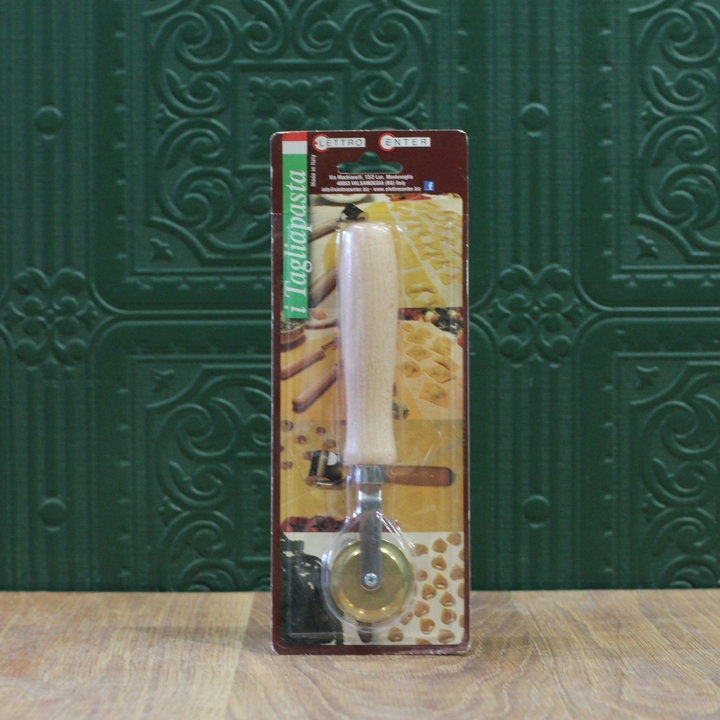 Spronella Brass Pastry Wheel Cutter – Smooth Blade